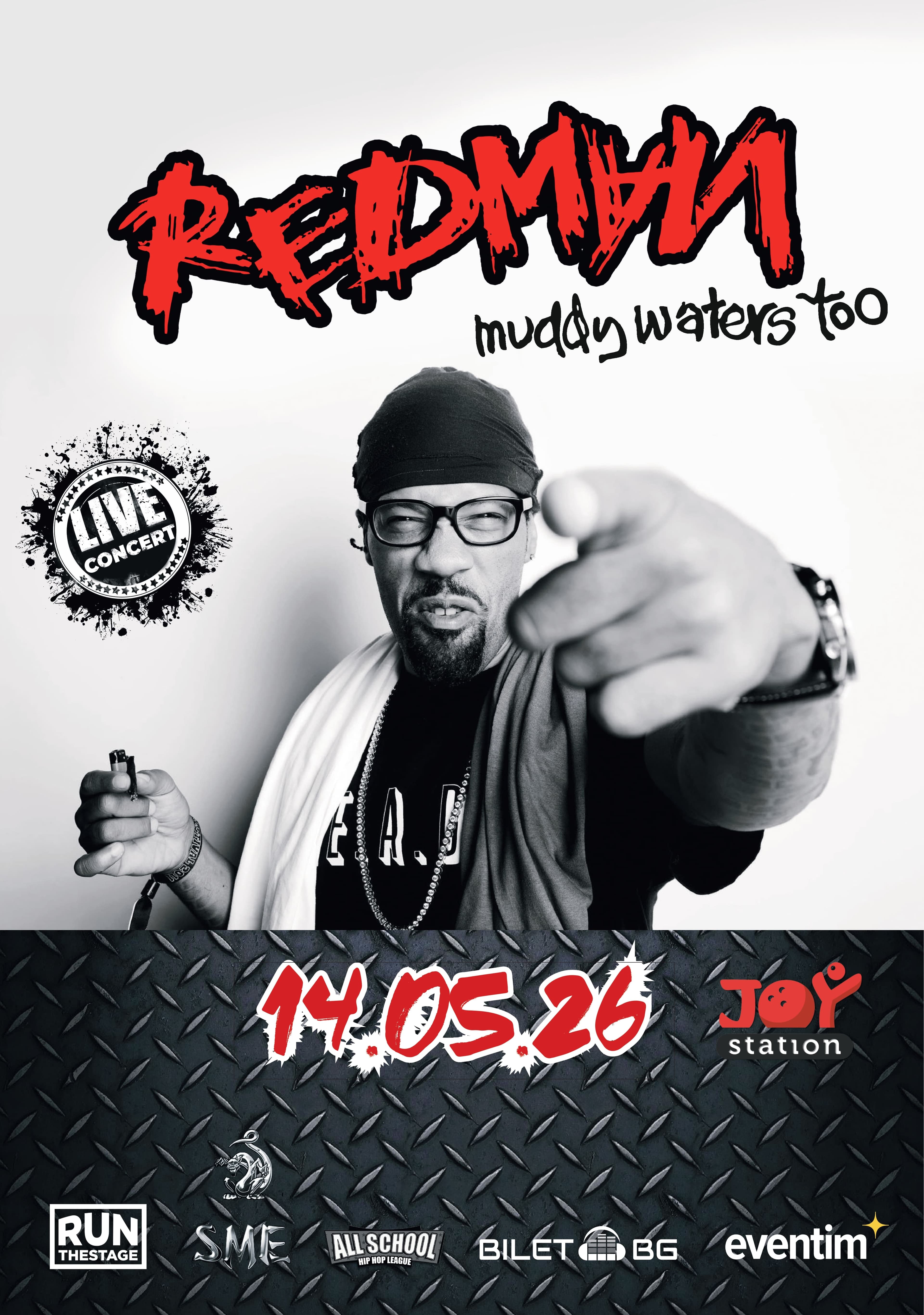 REDMAN на живо в София